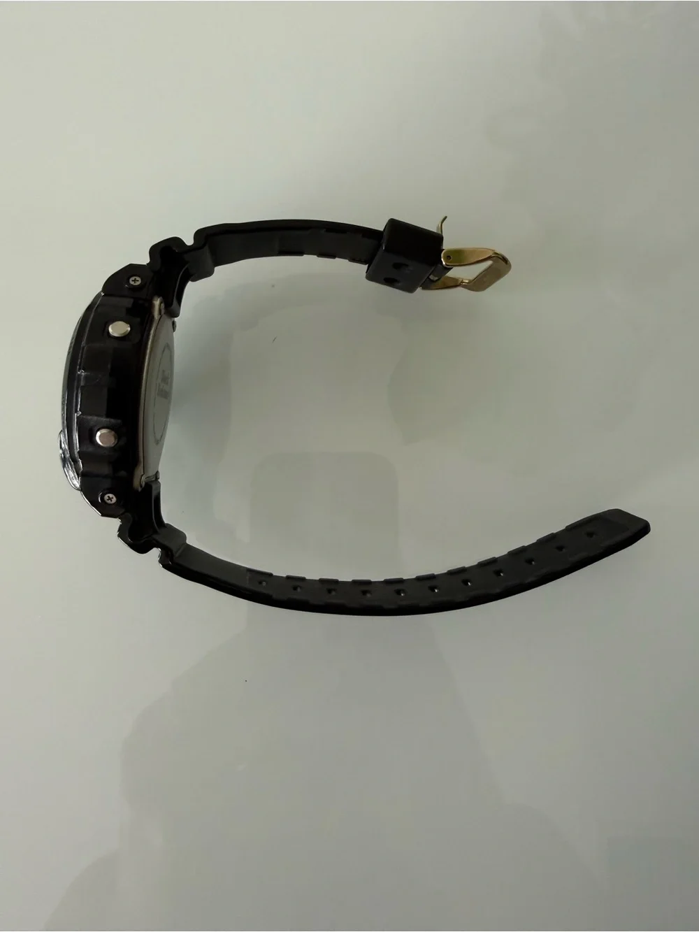 Casio Black and Gold Digital Sport Watch